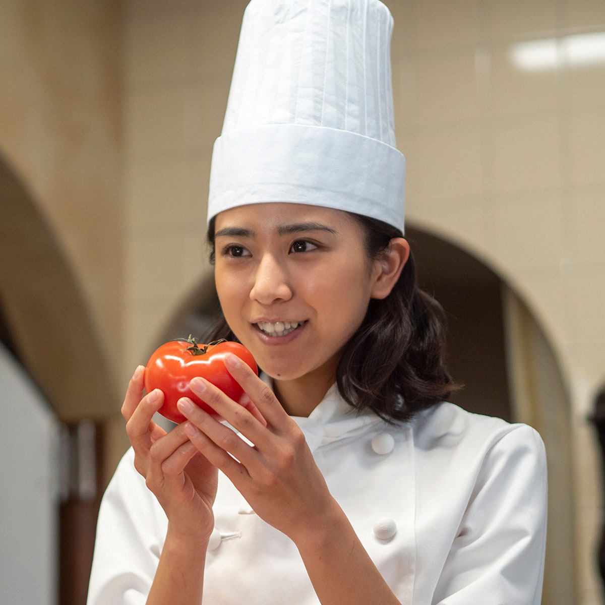 エプロンコック帽 料理 シェフ 帽子 - エプロン